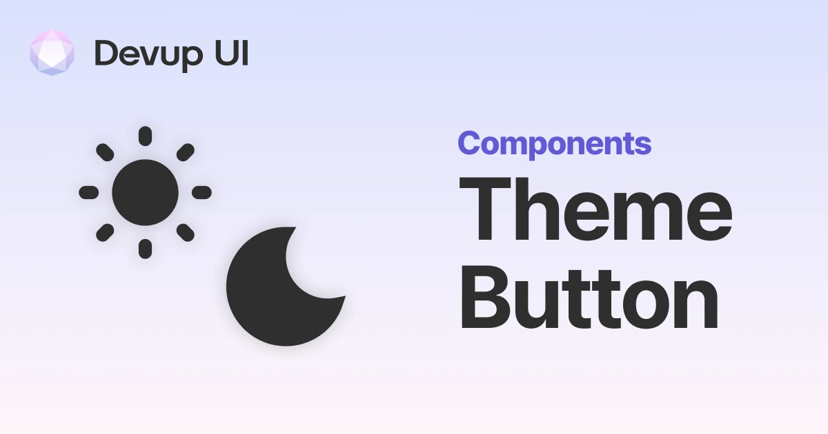 Devup UI - Theme Button